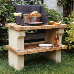 barbecue en brique pour jardin