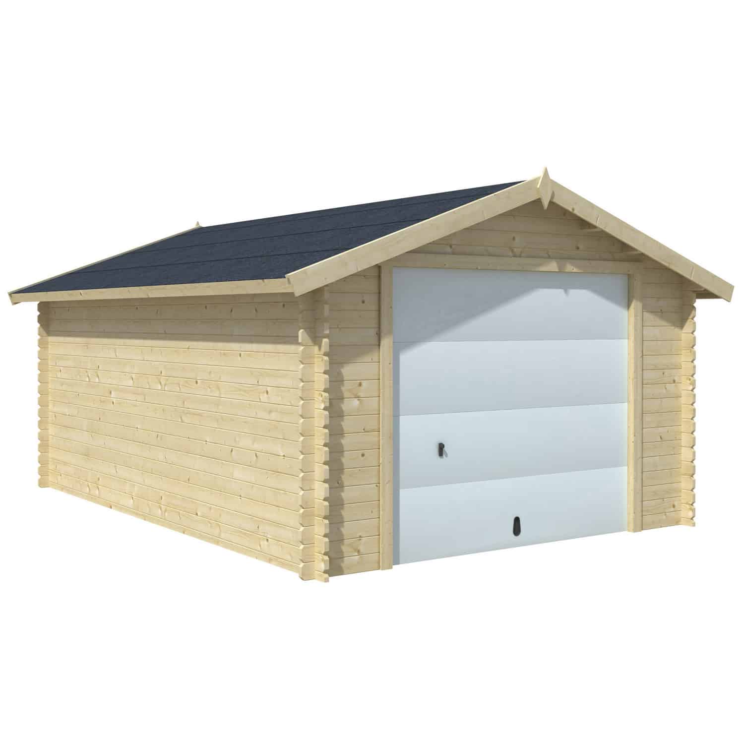 garage en bois